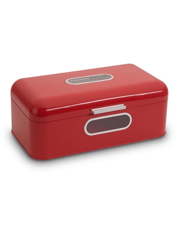 Echtwerk Brotkasten in Rot - (B)42,5 x (H)17 x (T)23,8 cm