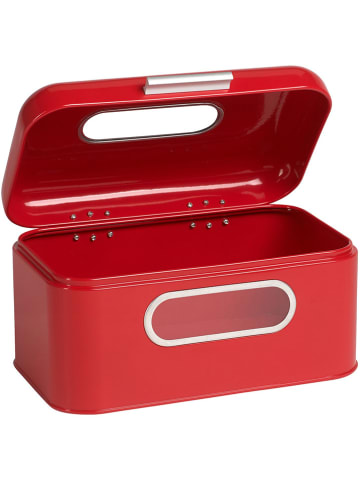 Echtwerk Broodtrommel rood - (B)30 x (H)20 x (D)16,5 cm