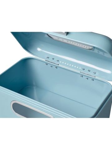 Echtwerk Broodtrommel lichtblauw - (B)30 x (H)20 x (D)16,5 cm