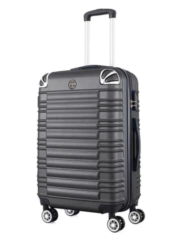 Geographical Norway 3-delige hardcase-trolleyset "Sourcing" antraciet