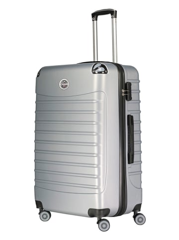 Geographical Norway 3tlg. Hardcase-Trolleyset "Shock" in Silber