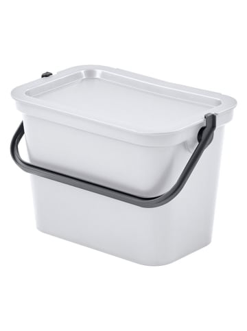 Joybos Afvalemmer "Moda" wit - 5 l