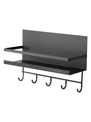 Joybos Regal in Schwarz - (B)25 x (H)18 x (T)10 cm