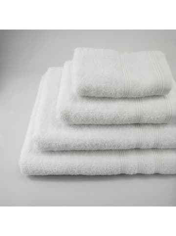Le Comptoir de la Plage Badetuch in Weiß - (L)130 x (B)70 cm