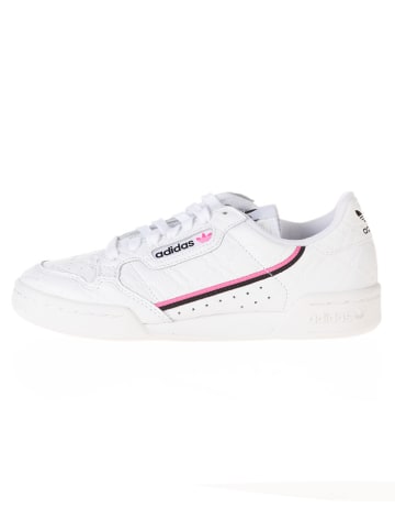 adidas Leder-Sneakers "Continental 80" in Weiß