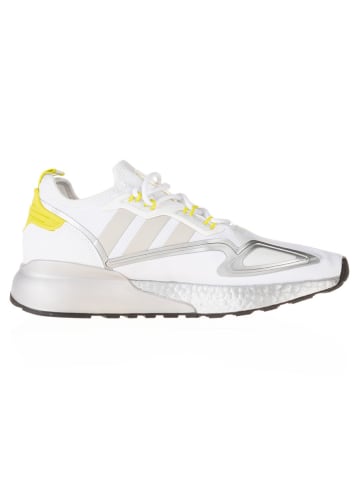 adidas Hardloopschoenen "ZX 2K Boost" wit/beige/zilverkleurig