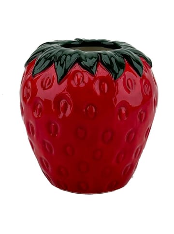Kersten Vase ''Strawberry'' in Rot - (H)9,3 x Ø 9 cm