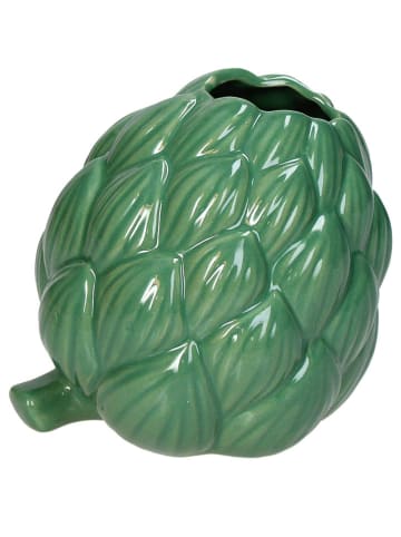Kersten Vase ''Artichoke'' in Grün - (H)11 x Ø 10 cm