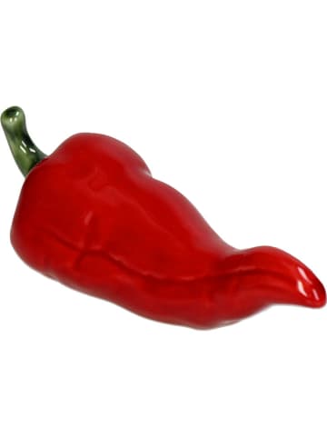 Kersten Decofiguur "Red Chili" rood - (B)15,4 x (H)5,5 x (D)5,1 cm