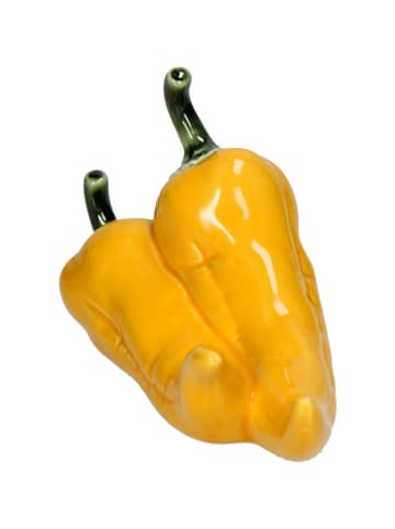Kersten Dekofigur ''Bell Pepper'' in Gelb - (B)16,5 x (H)9 x (T)7 cm