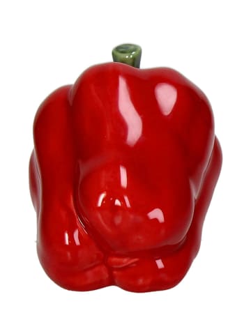 Kersten Dekofigur ''Bell Pepper'' in Rot - (B)11,6 x (H)8,5 x (T)8,3 cm
