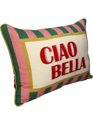 Kersten Kussen "Ciao Bella" meerkleurig - (L)40 x (B)60 cm