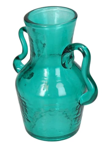 Kersten Vase in Türkis - (H)13,5 x Ø 11 cm