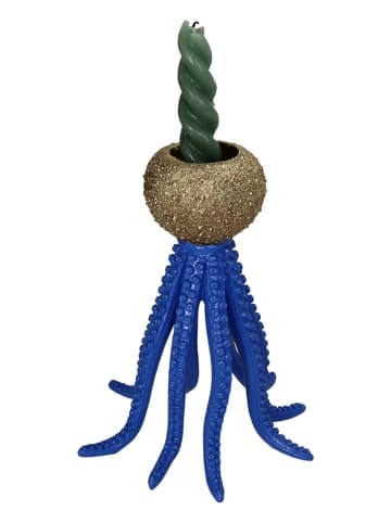 Kersten Kerzenhalter ''Octopus'' in Rosa/ Gold - (H)20 x Ø 16 cm