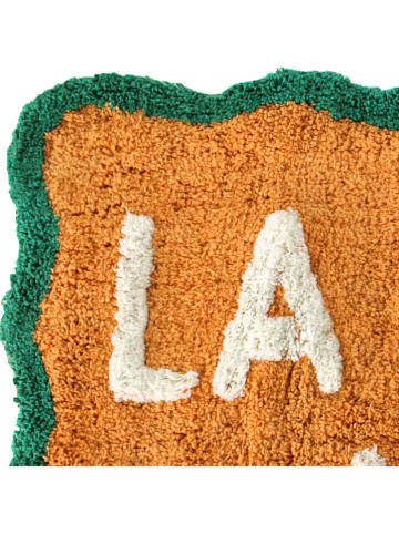 Kersten Badmat "La Dolce Vita'' oranje - (L)50 x (B)80 cm