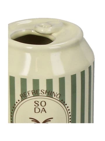 Kersten Wazon "Soda Can" w kolorze beżowym - wys. 11,3 x Ø 7 cm