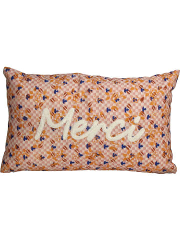 Kersten Kissen ''Merci'' in Apricot - (L)30 x (B)50 cm