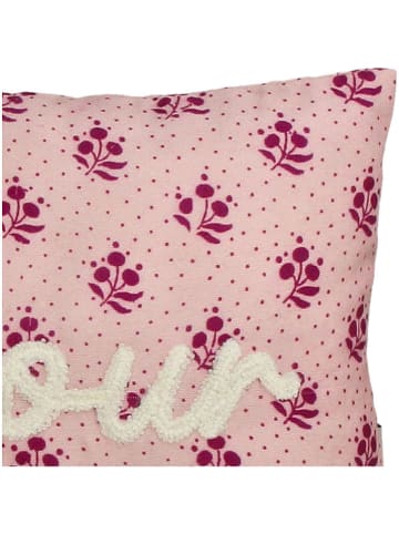 Kersten Kissen ''L' Amour'' in Rosa - (L)30 x (B)50 cm