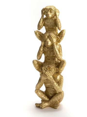 Amadeus Dekofigur in Gold - (H)30,3 cm