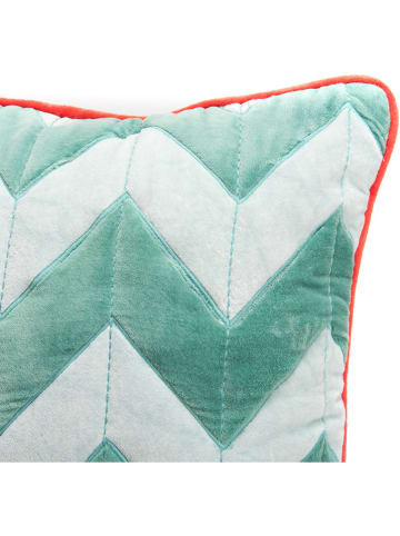 Amadeus Kissen "Zig Zag" in Mint - (L)45 x (B)45 cm