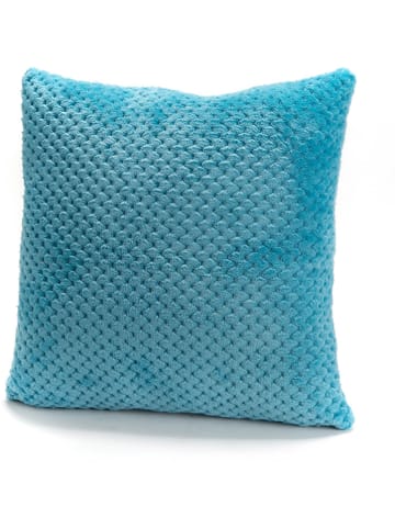 Amadeus Kussen "Damier" turquoise - (L)40 x (B)40 cm