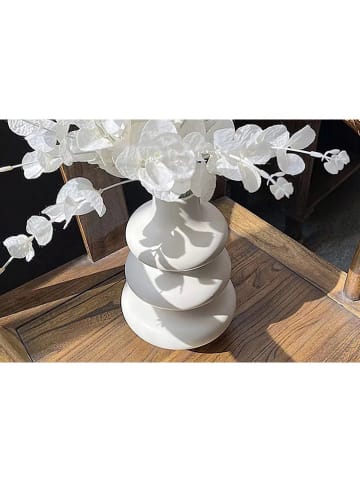 Coin de Pierre Vase in Creme - (H)20 x  Ø 8 cm