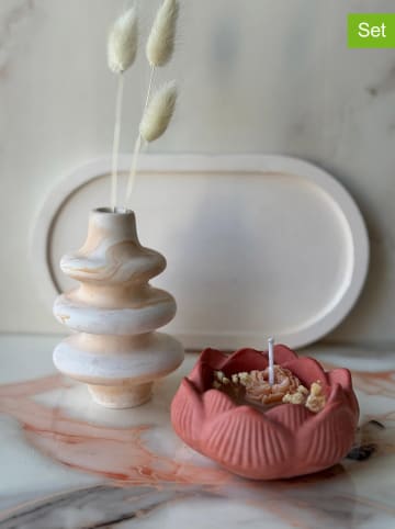 Coin de Pierre 3-delige decoset wit/roze