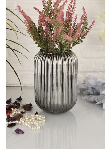 Coin de Pierre Vase in Grau - (H)20 x  Ø 10 cm