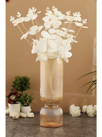 Coin de Pierre Wazon w kolorze złotym - wys. 30 x Ø 10 cm