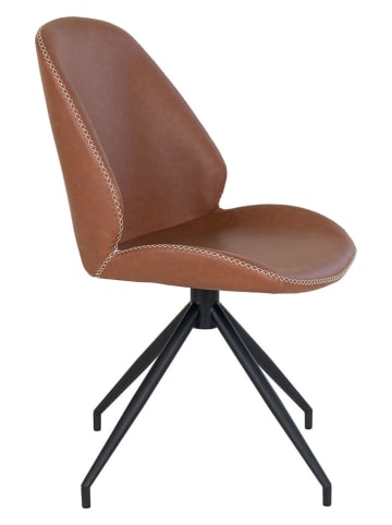 House Nordic 2-delige set: eetkamerstoelen "Monte Carlo" lichtbruin - (B)60 x (H)88 x (D)50cm