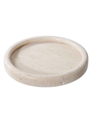 House Nordic Dekotablett in Beige - Ø 25,5 cm