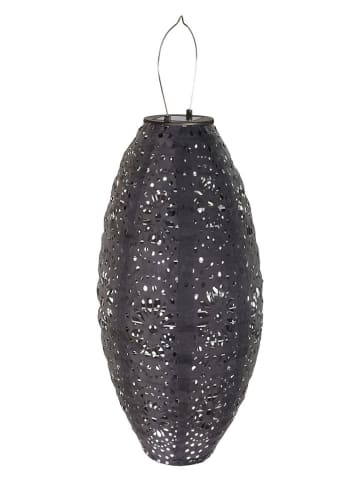 House Nordic LED-Laterne "Foxdale" in Grau - (B)20 x (H)40 cm
