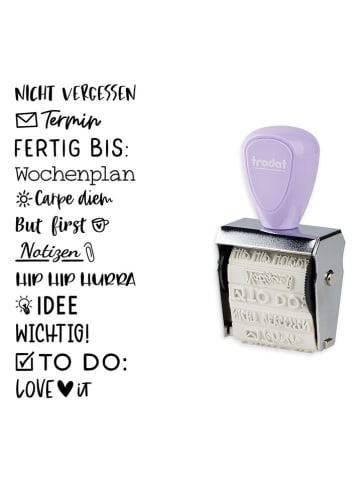 trodat Stempel "Bullet Journal" in Lila