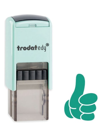 trodat Motivstempel "Edy - Daumen" in Mint
