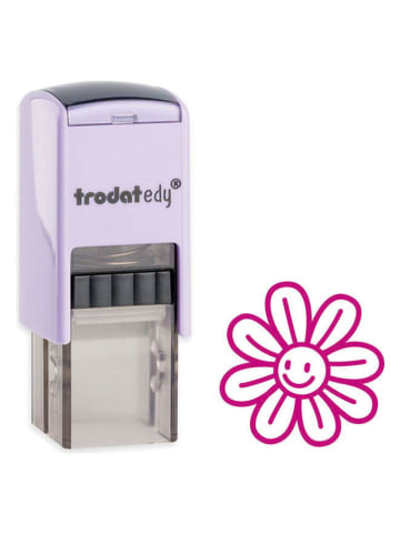 trodat Motivstempel "Edy - Blume" in Lila