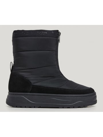 Pepe Jeans FOOTWEAR Botki zimowe "Kore" w kolorze czarnym