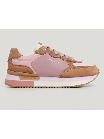 Pepe Jeans FOOTWEAR Sneakers "Rusper Mania" lichtbruin/lichtroze