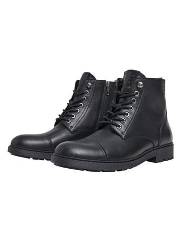 Pepe Jeans FOOTWEAR Leren boots "Fred Land" zwart