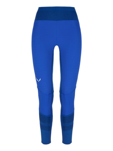 Salewa Trainingsleggings in Blau