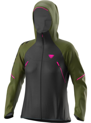 DYNAFIT Fahrradjacke "Ride" in Schwarz/ Grün
