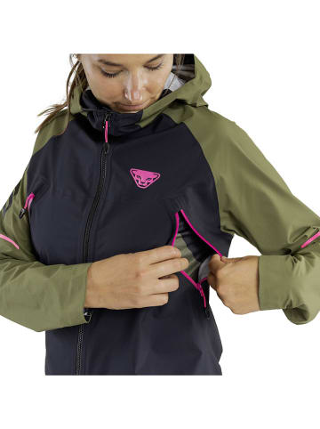 DYNAFIT Fahrradjacke "Ride" in Schwarz/ Grün