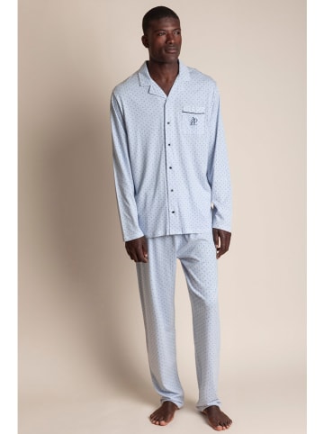 admas Pyjama in Hellblau
