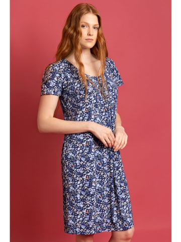 admas Kleid in Dunkelblau/ Hellblau