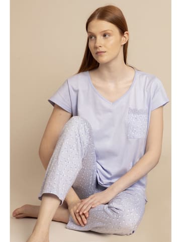 admas Pyjama in Lila