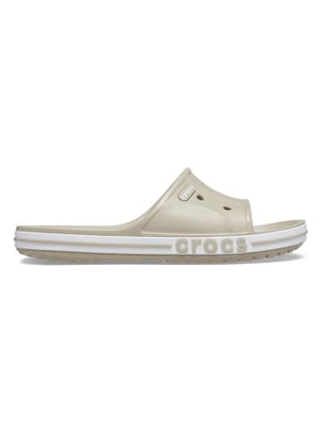 Crocs Pantoletten "Bayaband Slide" in Beige