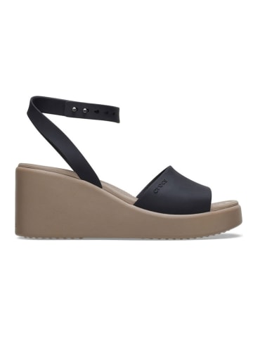 Crocs Keilsandaletten "Brooklyn" in Schwarz