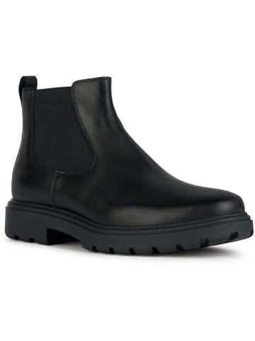 Geox Leren chelseaboots "Spherica Ec7" zwart