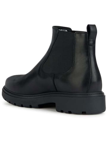 Geox Leren chelseaboots "Spherica Ec7" zwart
