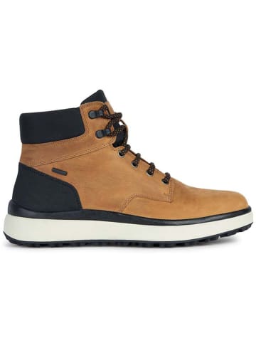 Geox Leder-Boots "Granito + Grip" in Hellbraun