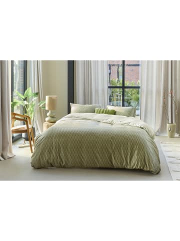 Beddinghouse Samt-Bettwäsche-Set "Nora" in Grün